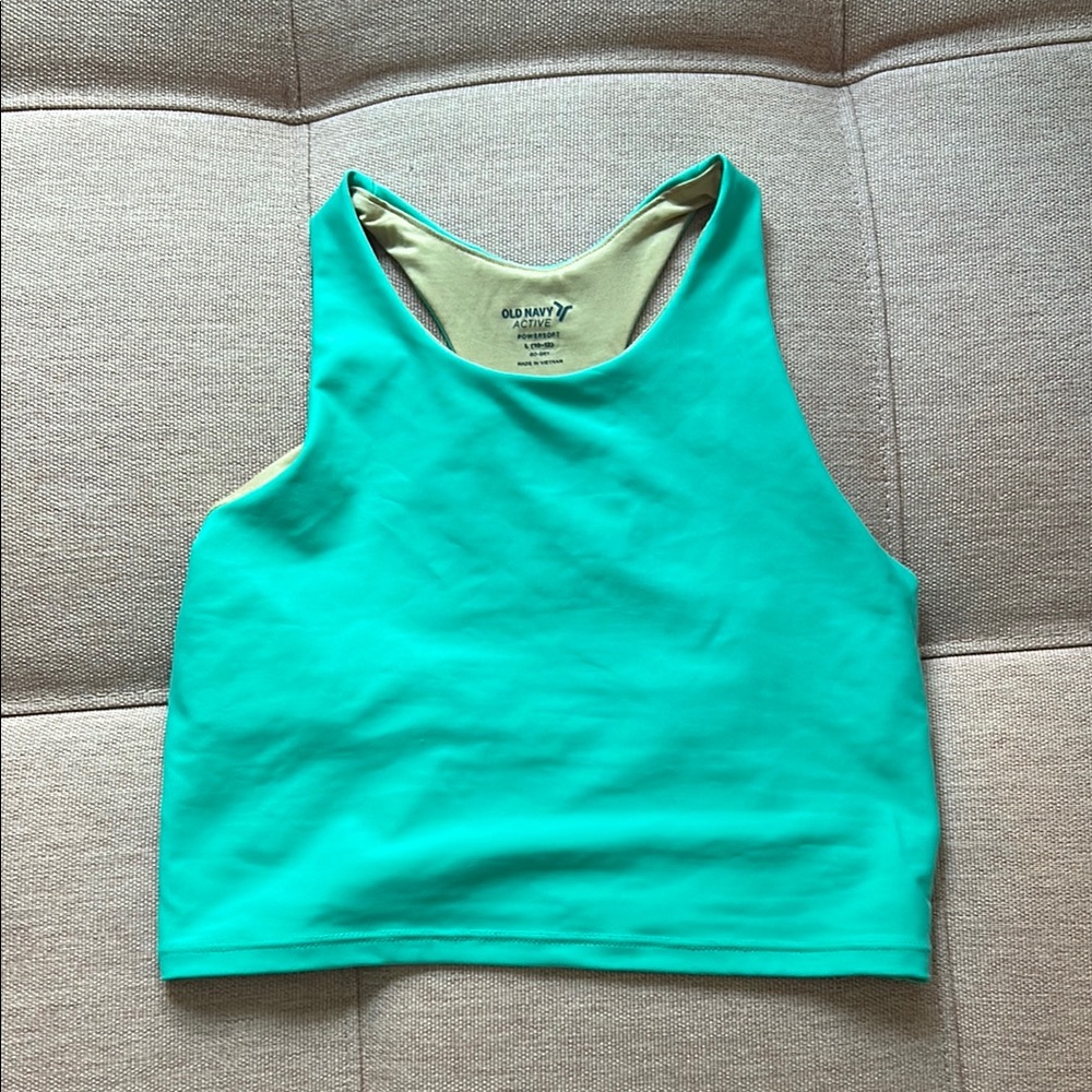 Old Navy Active Turquoise Tank Top